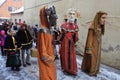 Three kings parades in Kaunas, Lithuania